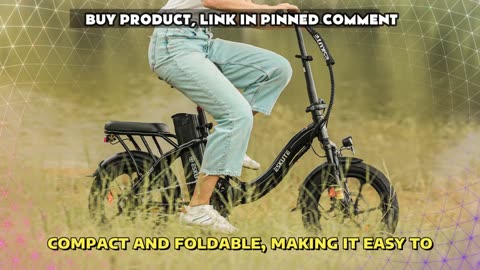 ESKUTE D100 Electric Bike 250W Powerful Motor 36V 13AH Battery 16-inch Tire Electric Bike