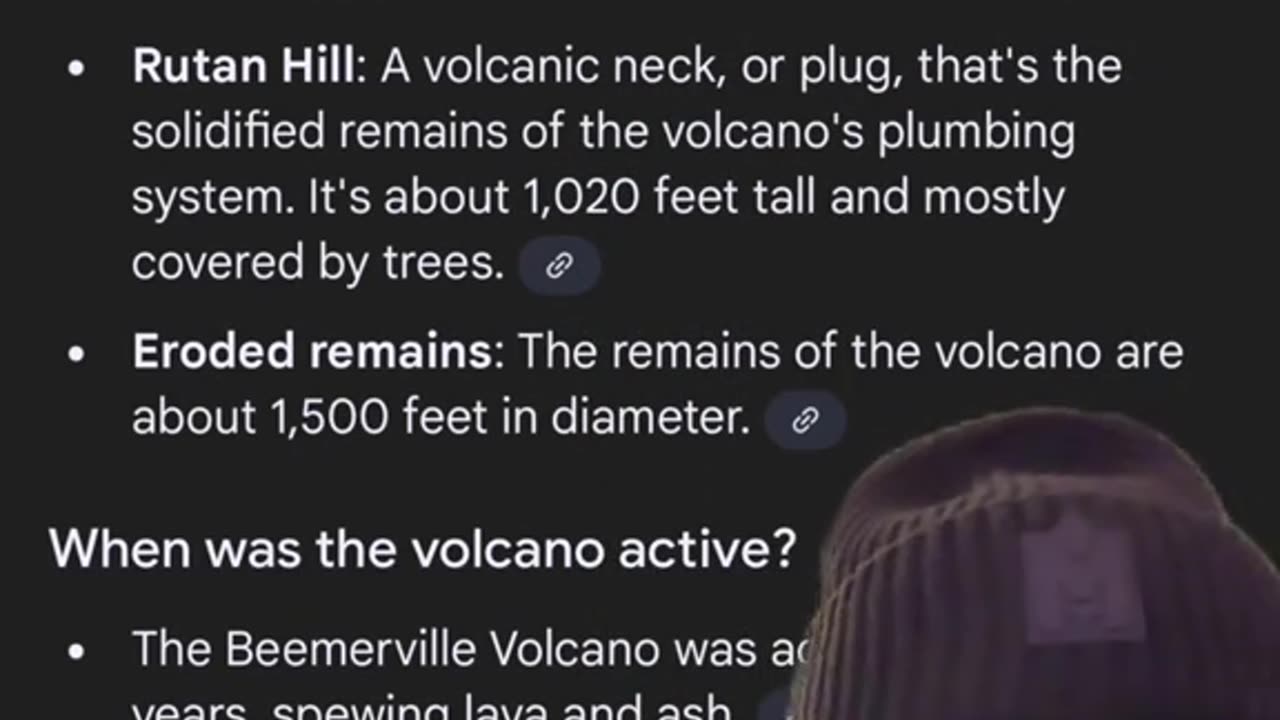 VOLCANO IN NEW JERSEY