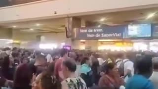 Brazil red command Rio raid chaos at mall 10/28/25