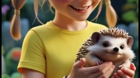 The Baby Hedgehog in the Garden: A Heartwarming Rescue Story | Animated Short