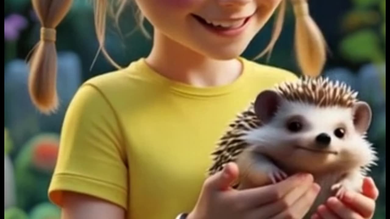 The Baby Hedgehog in the Garden: A Heartwarming Rescue Story | Animated Short