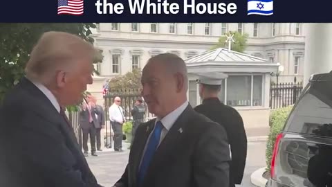 President Donald J. Trump welcomes Israeli PM Benjamin Netanyahu back to the White House