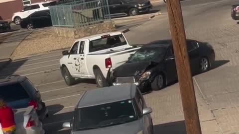 Two vehicles damaged during altercation between men at apartments in El Paso Texas