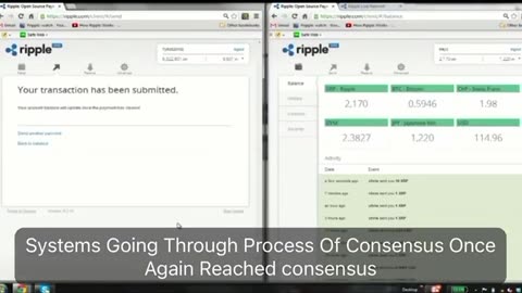 Chris Larsen sends Bitcoin instantly over the XRPL.