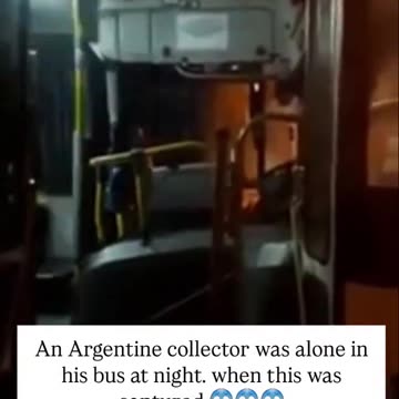 An Argentine collector captured something that left him absolutely frozen...