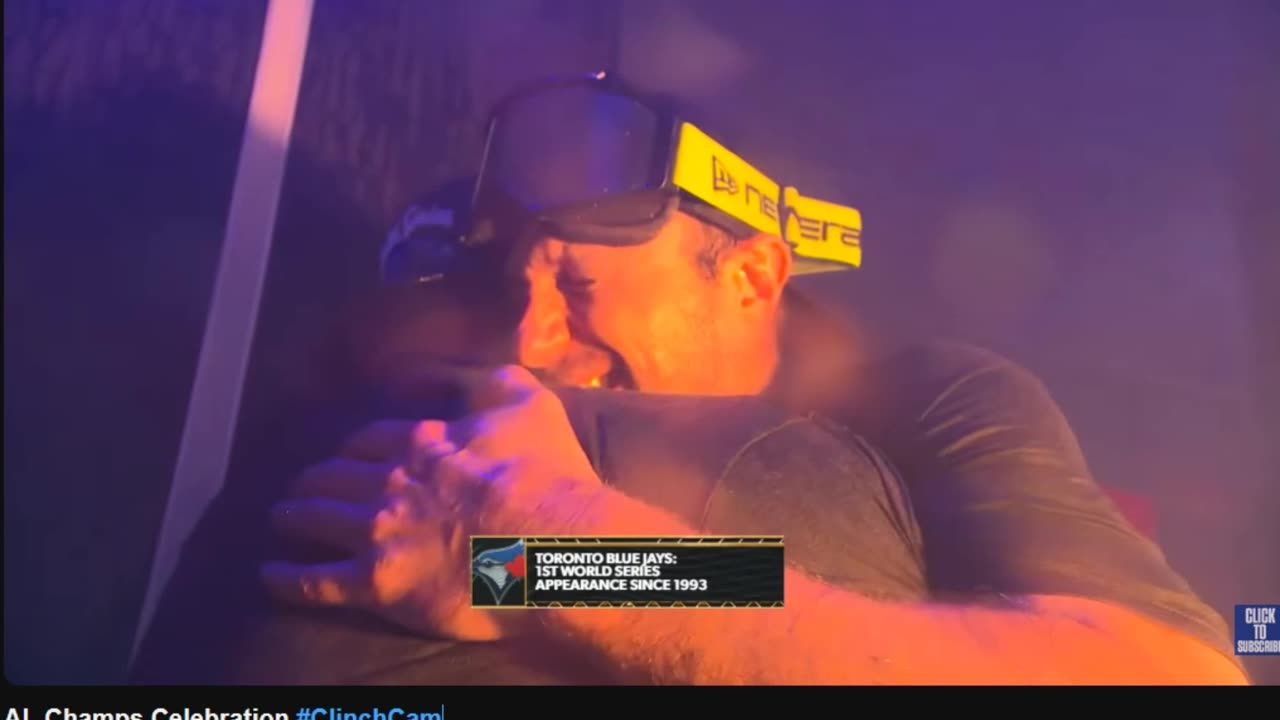 Toronto Blue Jays celebrate advancing to World Series for first time since 1993 🏆