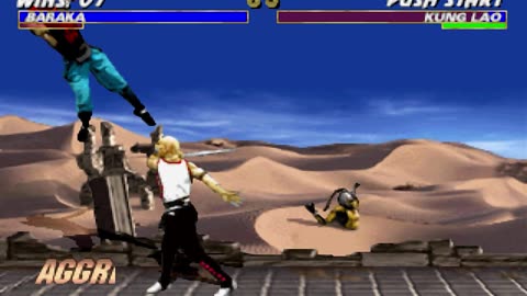 Mortal Kombat: Trilogy - Baraka - PS1