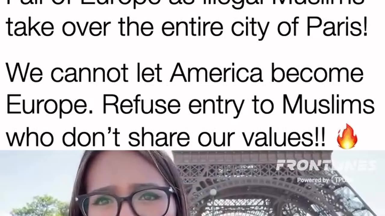 Open borders are destroying the west.