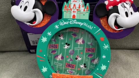 Walt Disney World 2026 Mickey and Minnie Mouse Photo Frame Ornament #shorts