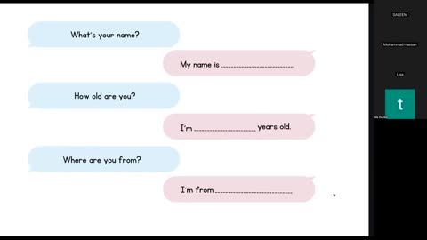 Greetings and Farewells Class (2)