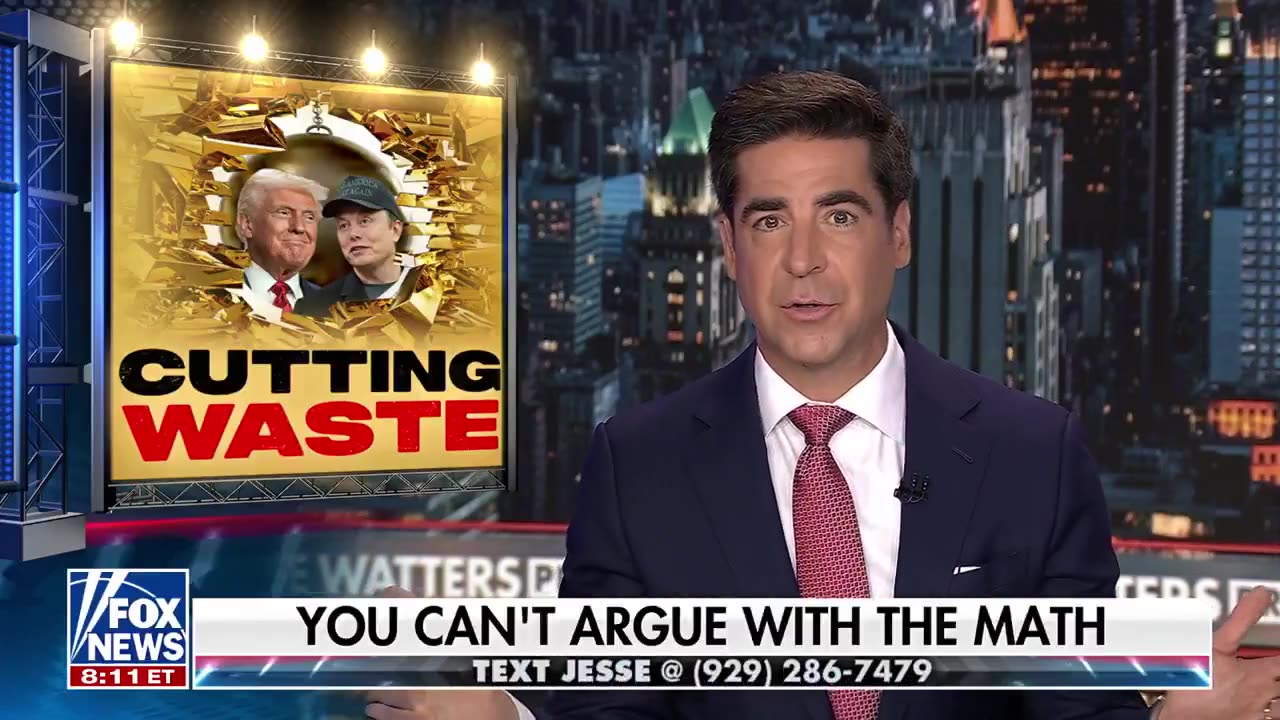 JESSE WATTERS: Thousands of bureaucrats woke up today to a big - "You're fired."