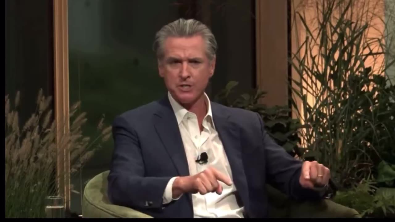 Newsom answers this question of "what could have been done better on the LA fires?"