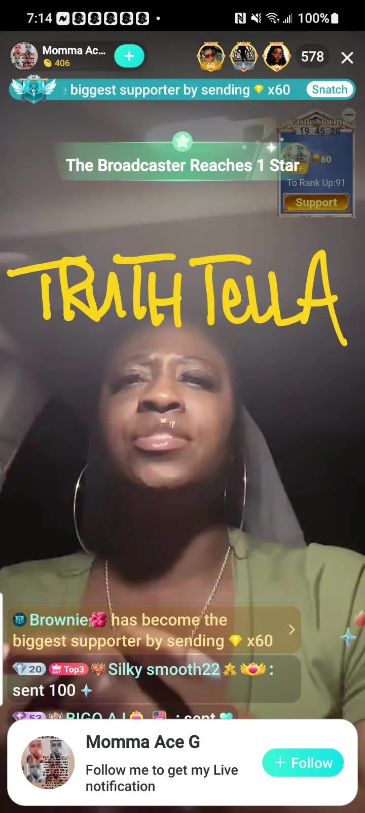 MOMMA ACE CRUSHING ON HAITIVOODOOKING EXPLAINS HOW THEY GOT COOL