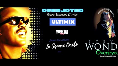 Stevie Wonder - Overjoyed (Monster Mix) aka (Ultimix) from the album "In Square Circle" (1985)