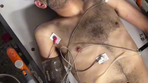 Dr. Mohammad Asaliya is suffering today from convulsions, severe chest pain, and dizziness