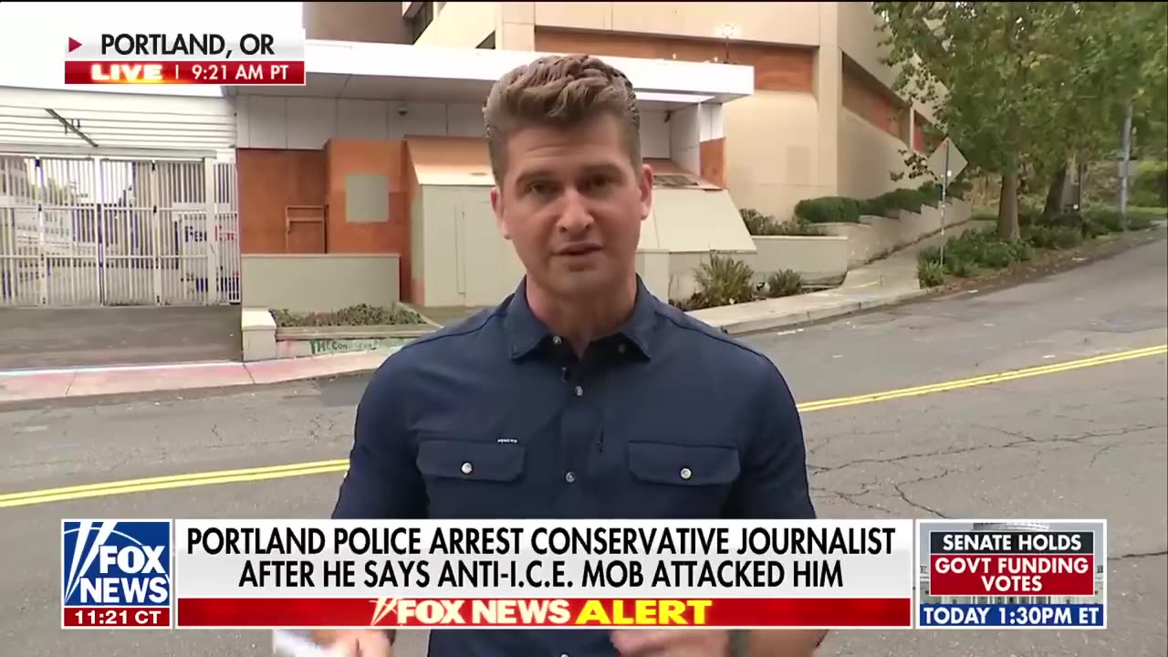 Bill Melugin reports on the arrest of independent journalist Nick Sortor
