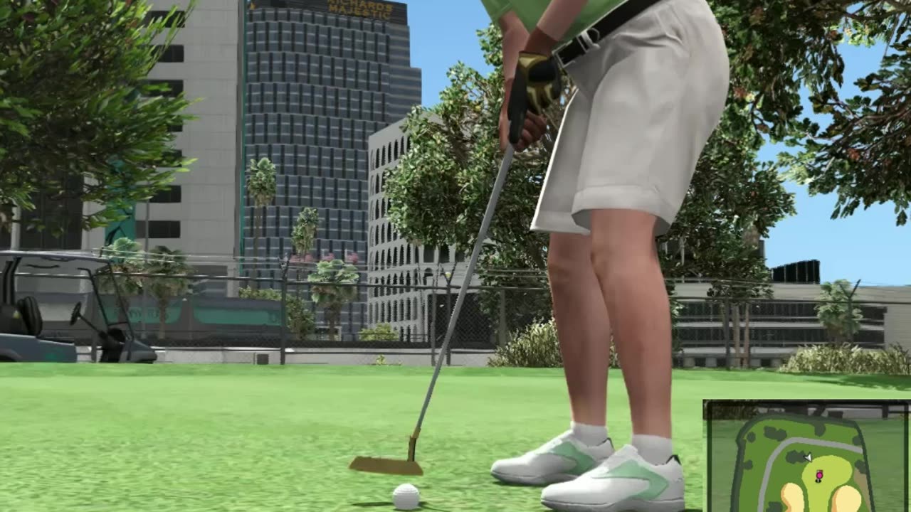 Golf Match : Michael Todd Aaron and Jeff Playing Golf Match in GTA 5