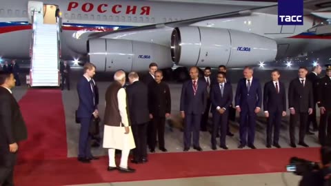 🇷🇺🇮🇳⚡- Russian President Putin arrives in India