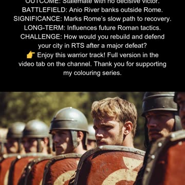Rome vs. Gauls 387 BC Battle of the Anio River #AncientItaly