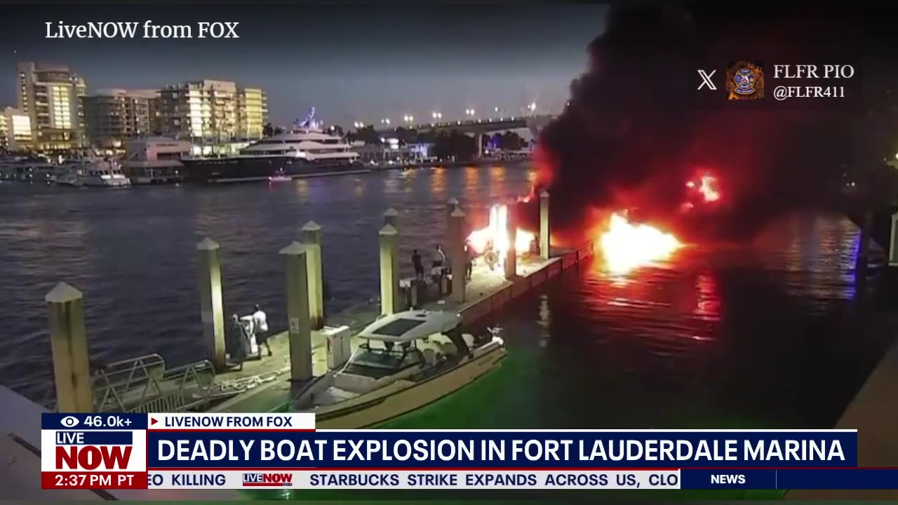 WATCH: Deadly boat explosion in Florida