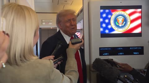 Trump: "I don't think anything will get me into heaven. I think I'm not heaven bound