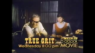 November 17, 1987 - WXIN Promo for 'True Grit' with John Wayne