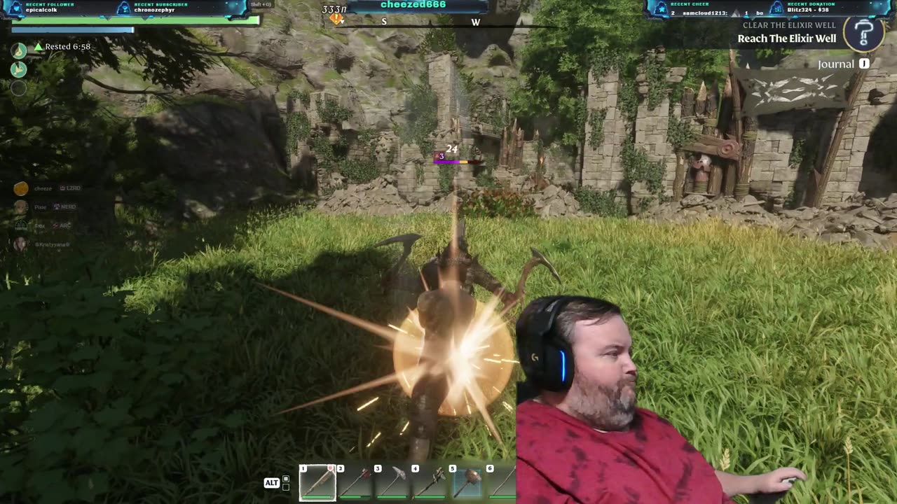 Little bit of a late start but time for more enshrouded