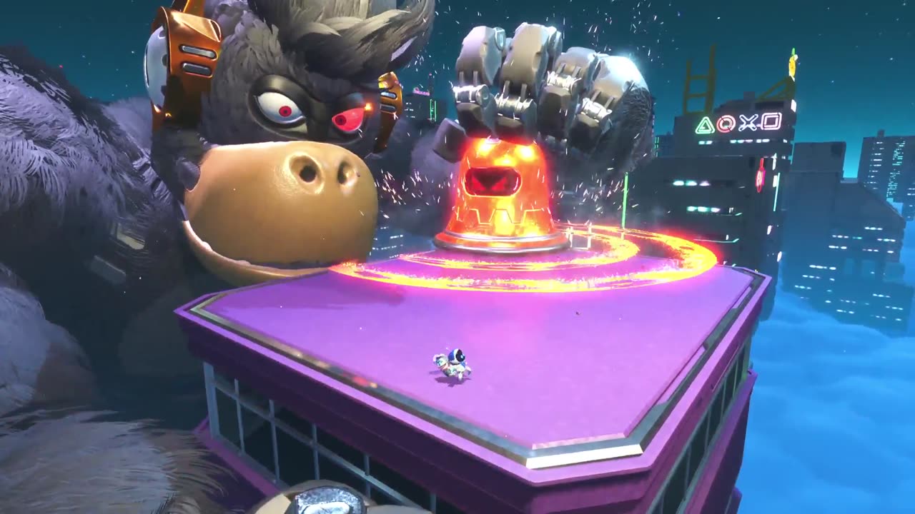 Astro Bot Defeat Mighty Chewy