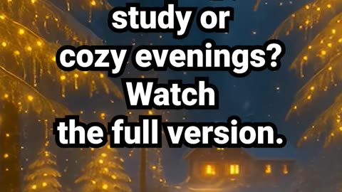 Need calm winter music for sleep, study or cozy evenings? Watch the full version. #christmasmusic