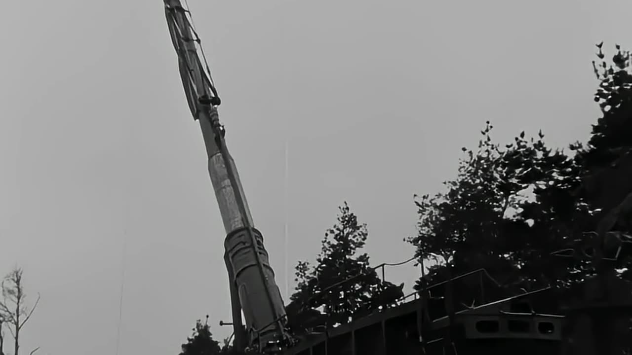 German railway gun action during WWII Krupp K5