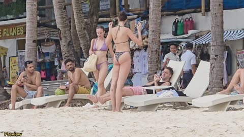 Having fun at the summer beach on October 3, 2025
