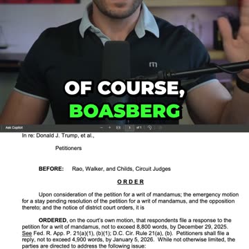 Appeals Court SLAPS DOWN Judge Boasberg