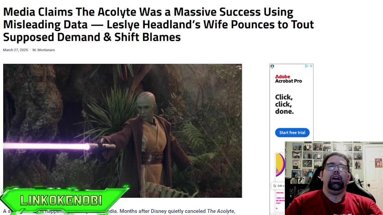 Mainstream Media's Like Parrot Analytics Gives The Acolyte A Huge Success But Viewers Says Different