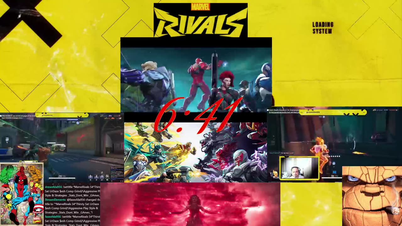 *MarveRivals S4*Sat Ur DAze $esh Comp Grind/\Aggressive Style & Strategies _Stats_Dont_Win _GAmes_