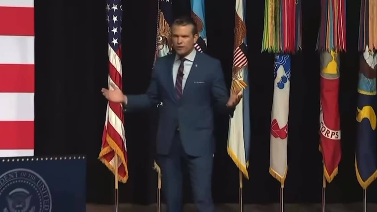 U.S Sec of War Hegseth: "From this moment forward, the only mission of the newly restored Dep of War