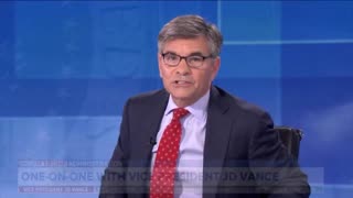 George Stephanopoulos Lashes Out, Abruptly Ends Interview With Vance