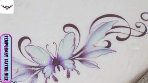 [Temporary Tattoo Nice] #0036 butterfly tattoos sticker! Tattoo Temporary sticker