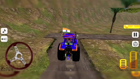 Large Tractor Tow Truck Carrying Full Load of Plant Fertilizer [Part:3]