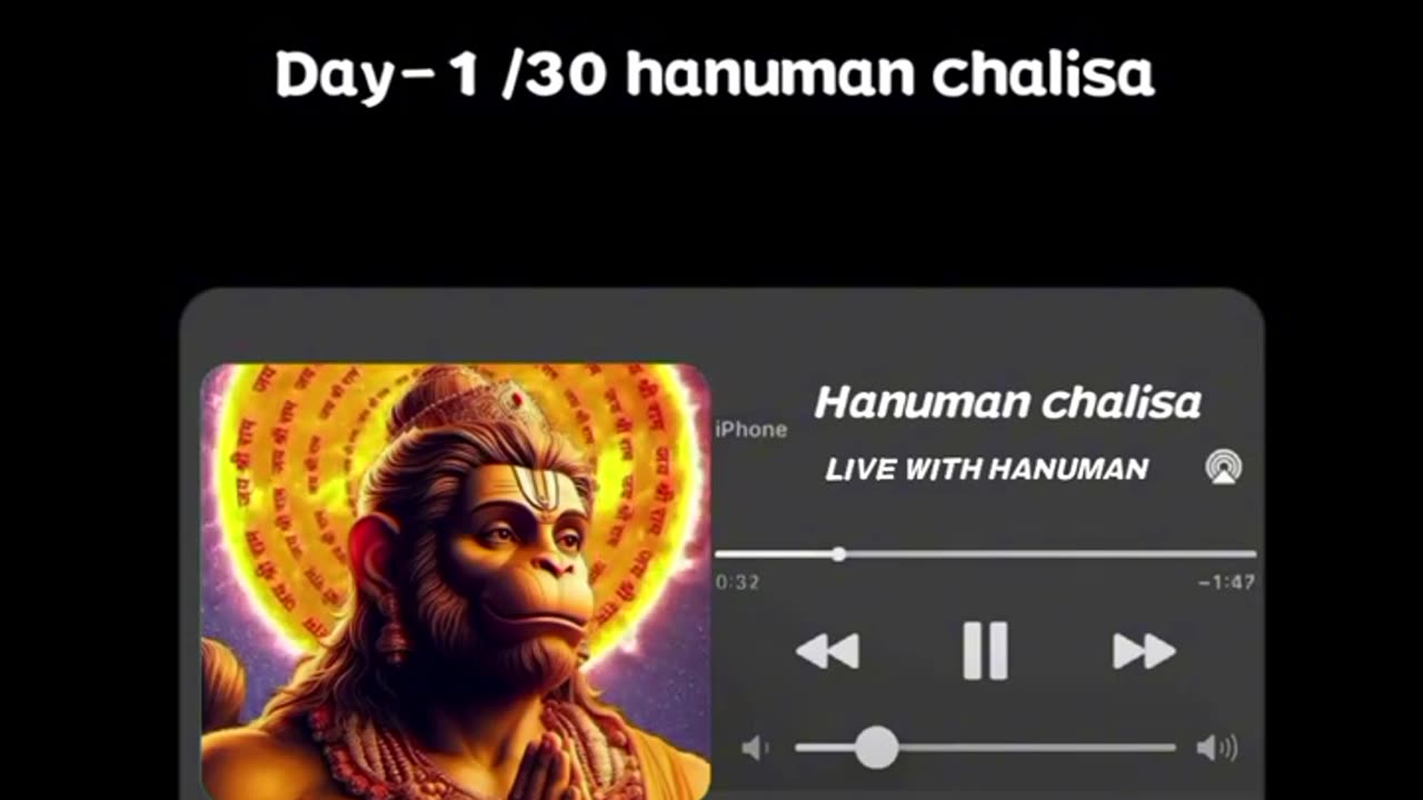 Hanuman chalisa 30 day challenge day 1 | jai shree ram