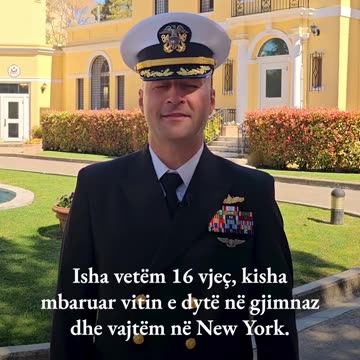 Ambasada e ShBA në Tiranë prezanton Komandant Alban Dervishin