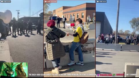LIVE: Protest outside ICE facility in Chicago, Broadview, Illinois. 🚨