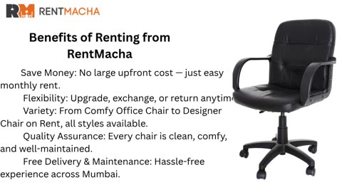 Looking For Affordable Chair Rental in Mumbai?