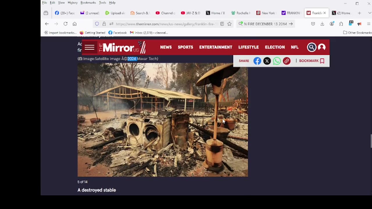 PROOF THE LA FIRES STARTED IN 12 10 2024