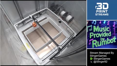 LIVE Large Format 3D Print - 10/08/2025