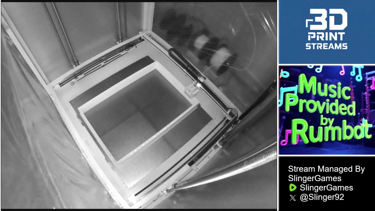 LIVE Large Format 3D Print - 10/08/2025