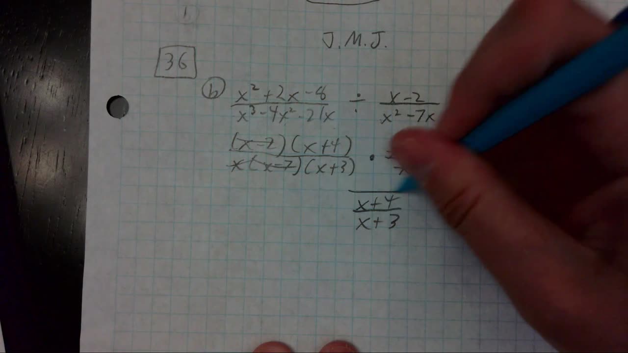 Saxon Algebra 2 Lesson 36 (b)