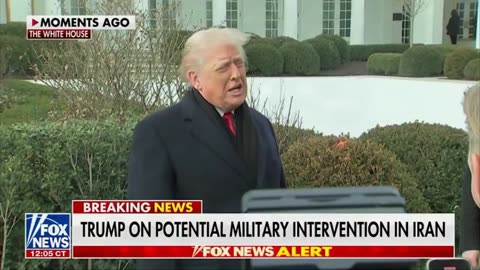 Trump: “I greatly respect” that Iran canceled hangings of protesters