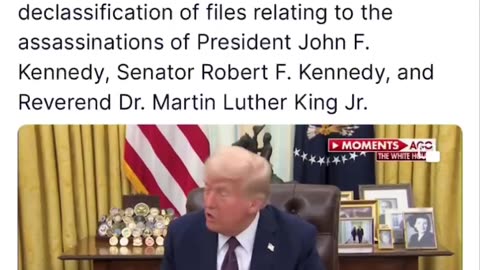 Declassification files on JFK, RFK & MLK Jr