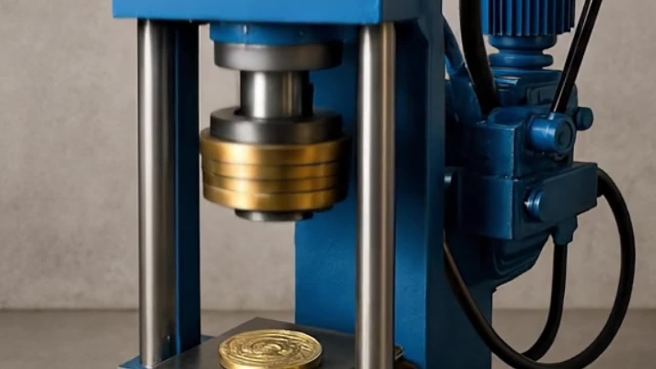 Hydraulic Gold Press Coin Press Machine in Coimbatore