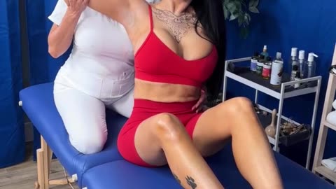 Unwind your tension with a luxurious scapula stretch